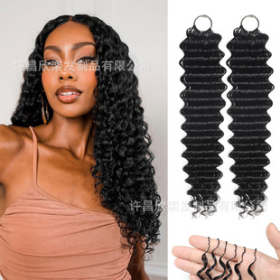 ��ë�Ӱl Deep wave Feather hair extensions  human hair���˰l