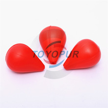 pu发泡海绵制品 自结皮海绵 一次成型高回弹pu发泡球