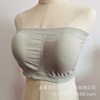 Strapless bandeau bra Foreign trade one -piece bras double layer tube top with chest pad wrapped breasts