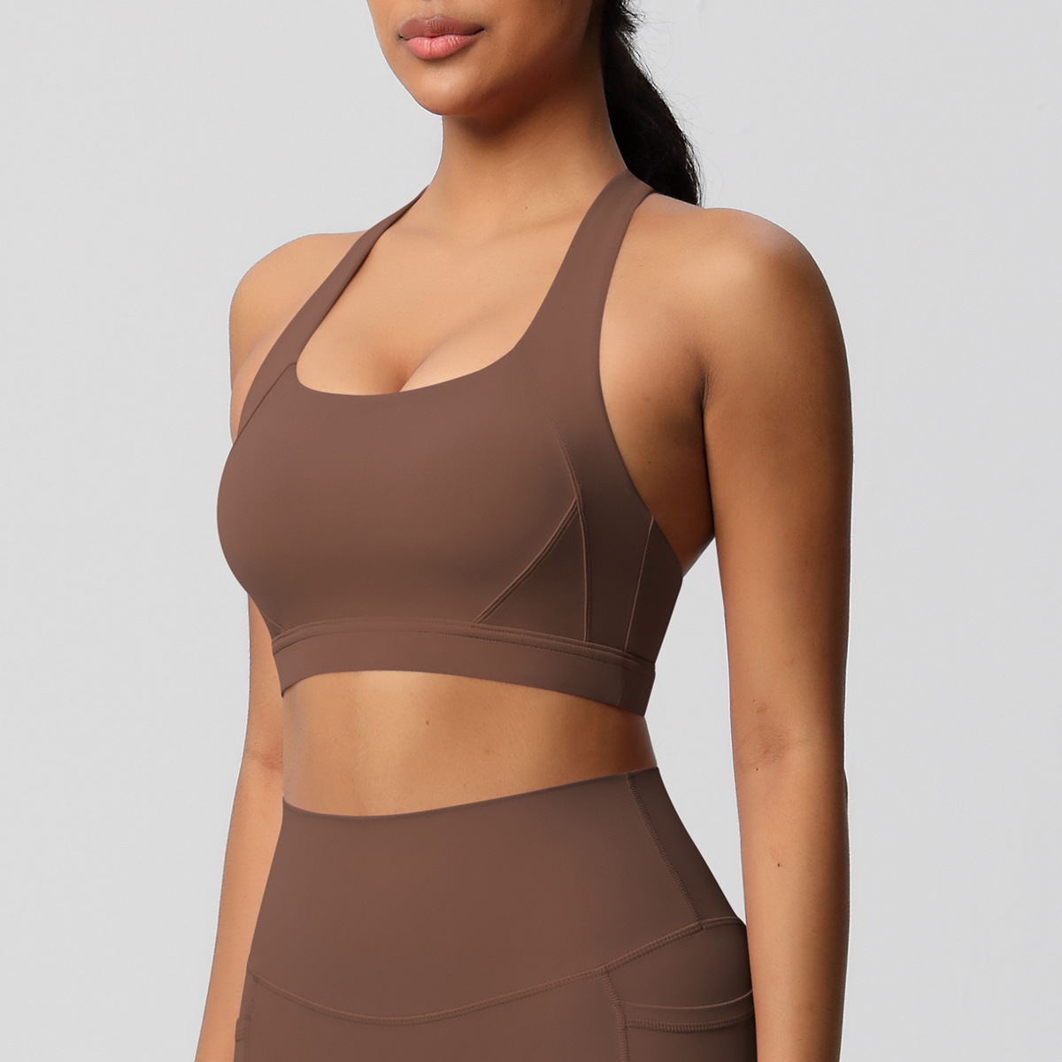 168g Weight Sleeveless Sleeve Length Nylon, Spandex Fabric Type Short Top Length Sports Vest Tops Type Fitness, Yoga, Running Occasion U Neck Neckline Solid Color Pattern Sport Style Style S, XL Size Sport Style Solid Color Nylon Spandex U Neck Active Tops Sports Vest 1