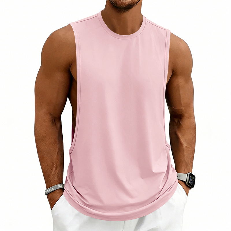 Men's Sports Vest For Spring/Summer Loose Fit Fitness Vest Running Basketball Training Top_viptrois.com