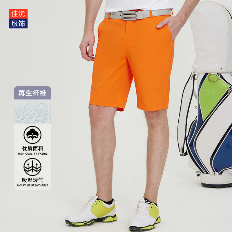 Customized Golf Clothing Shorts Men's Outdoor Sports Pants Quick-Drying Thin Summer Golf Five-Point Pants Customized