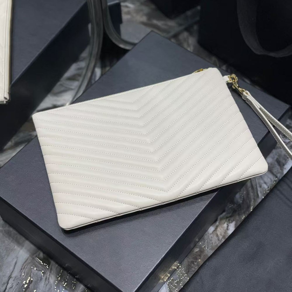 New Women's Genuine Leather Clutch Bag, Small Cowhide Multi-Slot Handbag, Fashionable Evening Bag, Mobile Phone Envelope Bag - Thumbnail 4