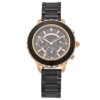 Golden watch for leisure, classic universal quartz watches, suitable for import, pink gold