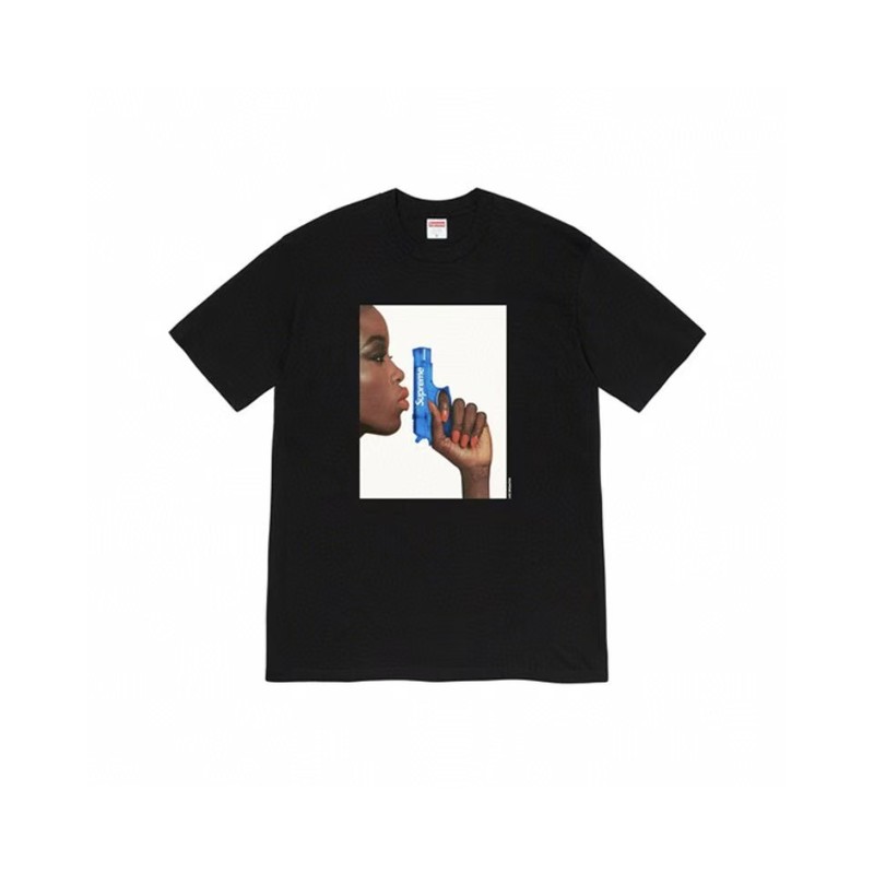 25ss RECORDS アメリカンレトロ ハイストリート 半袖 Tシャツ アメイジングトレンド インズ トップス メンズ レディース パッチワーク Tシャツ|undefined
