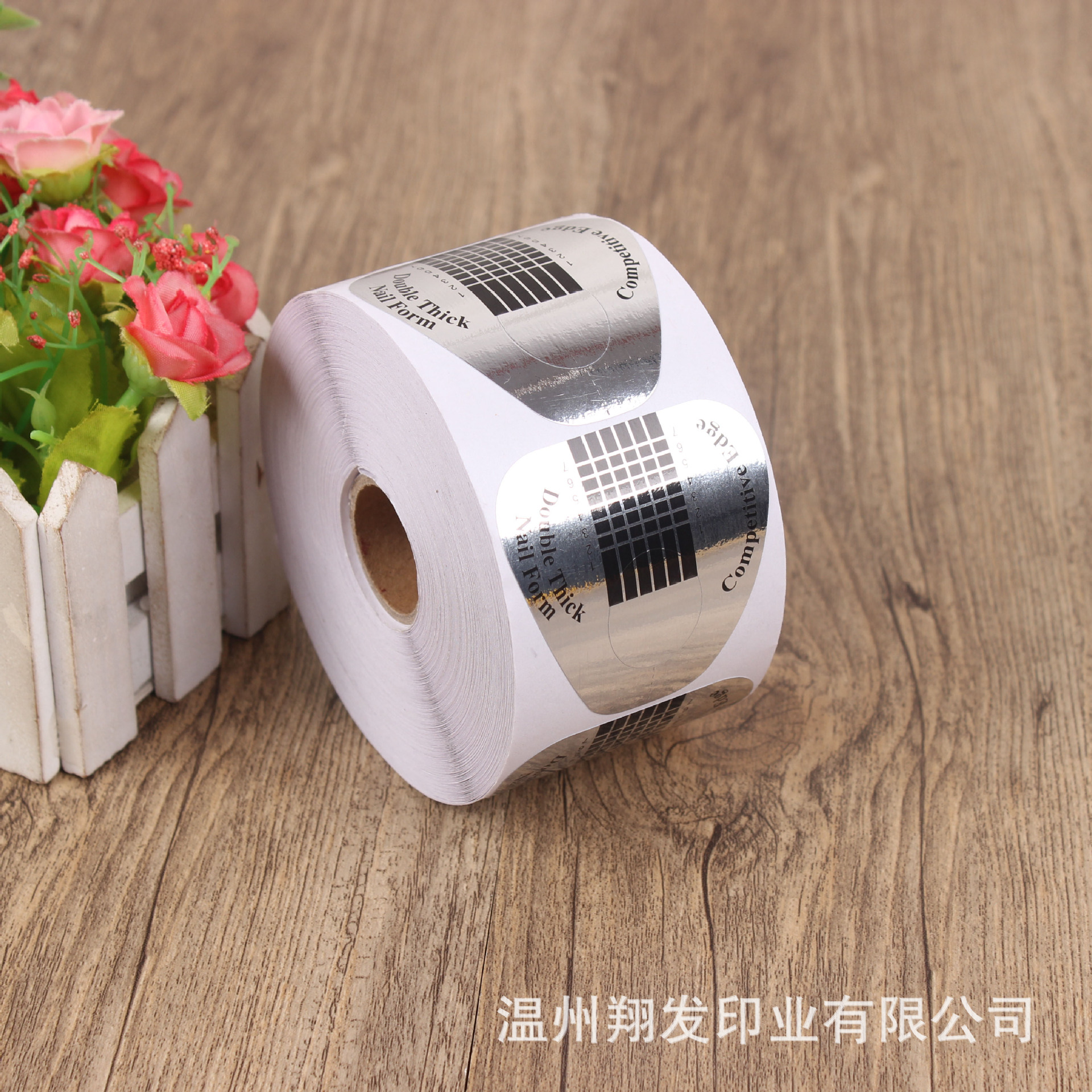 Titular de papel de extensión de uñas pegamento de fototerapia esmalte de uñas pegamento de uñas de cristal engrosado titular de dedo de herradura titular de papel