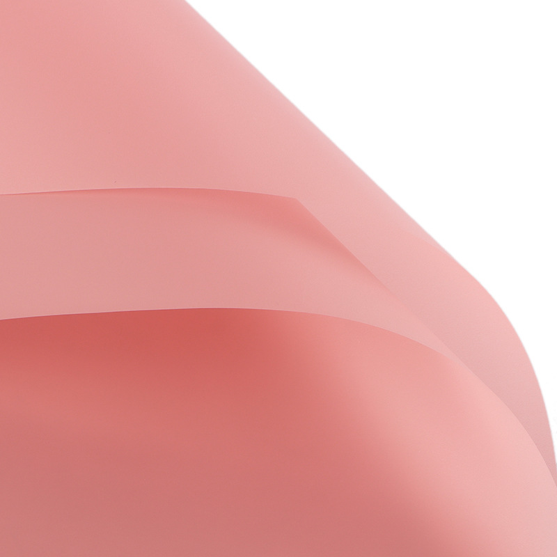 Flor de papel de embalaje material de plástico coreano impermeable ramo de papel de embalaje floristería floral color sólido coreano papel normal al por mayor