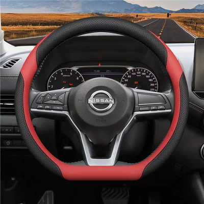 Sunny, and All-Season Universal Car Steering — Steering wheel cover - d-type-exclusive-fiery-red-all-season-edition-standard