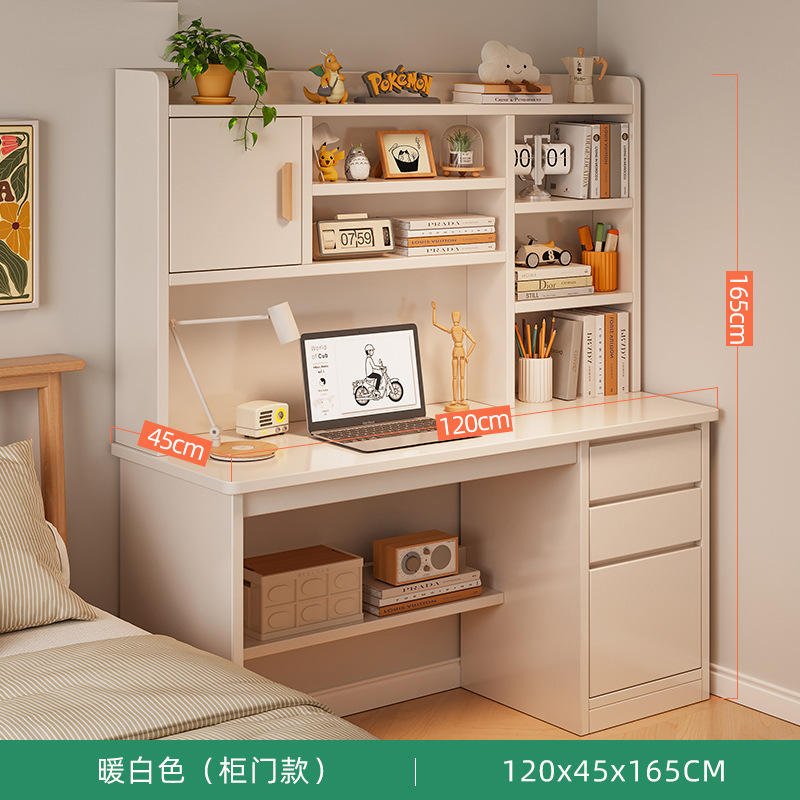 따뜻한 흰색 120CM |   손잡이가 있는 높이 32CM+ 캐비닛 도어