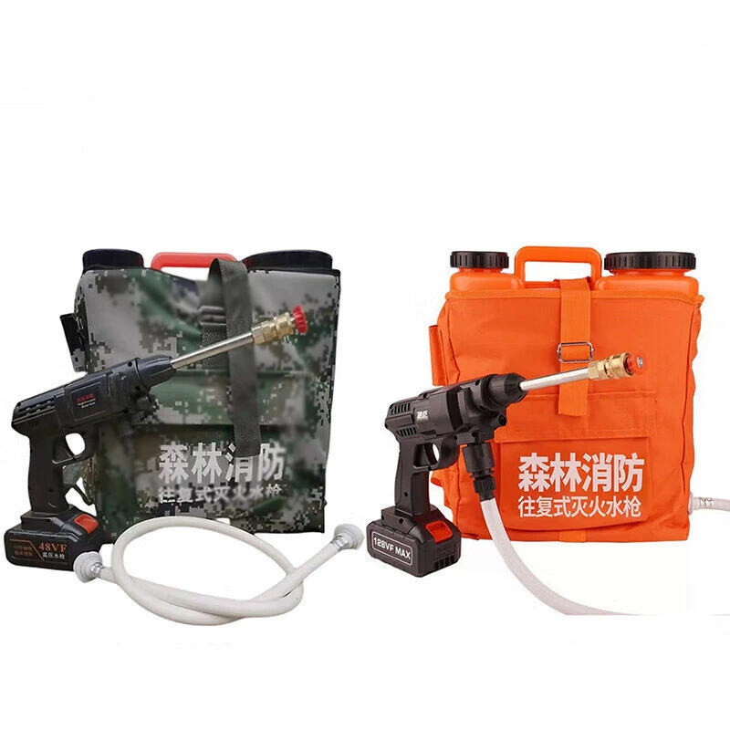 Рюкзак для лесного пожаротушения, электрический огнетушитель, водяной пистолет, рюкзак большой емкости, пожарный пистолет, пожарно-спасательное оборудование