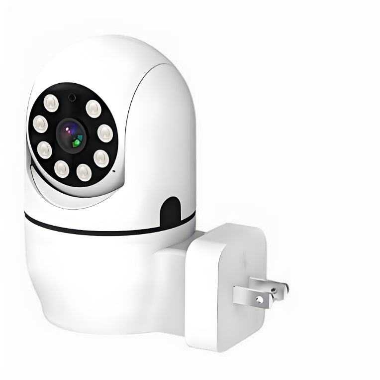 Cámara inteligente de monitoreo interior sin instalación remota de conector inalámbrico de visión nocturna a color completo image 7