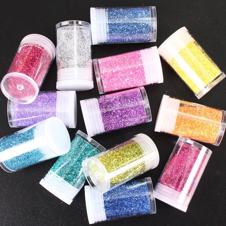 Star Glitter Hollow Face Sticker Glitter Diamond Seal Concert Peripheral Vermicelli Makeup Glitter Powder
