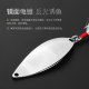 Metal Spoons Fishing Lures Leech Flutter Spoon Fresh Water Bass Swimbait Tackle Gear