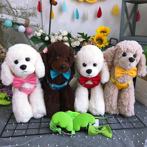 Dog Leash Pet Angel Love Leash Angel Wings Chest Back with Rabbit Pet Supplies Wholesale