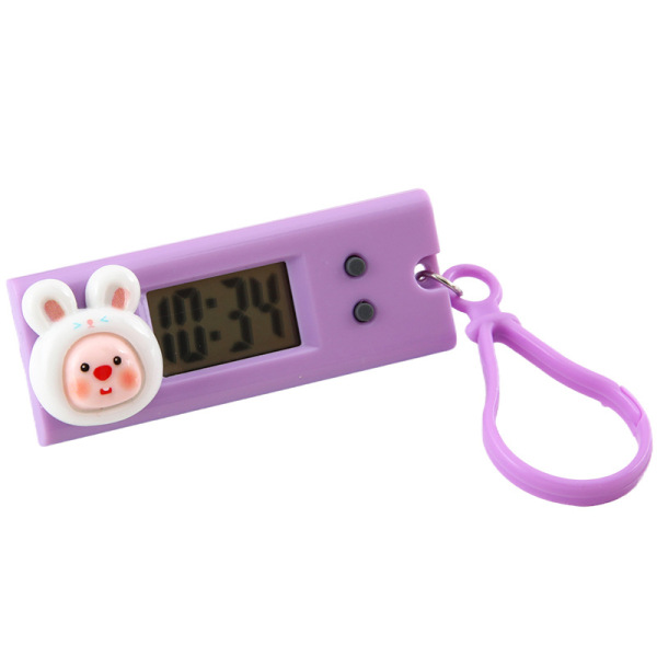 Cartoon cute small handheld electronic pocket watch