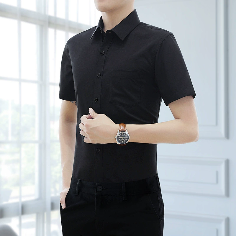 Autumn summer base shirt for work, plus size