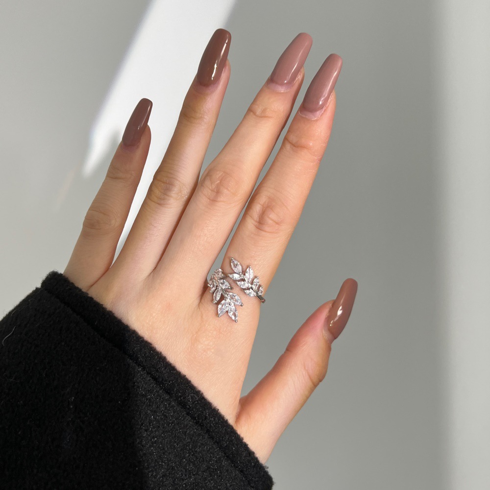6g Weight Zircon Inlay Material Rings Classification 5, 9, Adjustable Ring Size 1 Piece Quantity Holiday, Daily Occasion 925 Sterling Silver Material Geometric Pattern Women's Gender Plating, Inlay Design Basic, Modern Style, Classic Style Style 925 Sterling Silver Zircon Geometric Rings 8