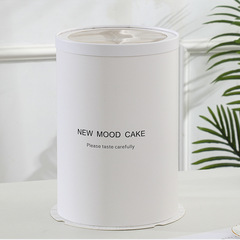 Transparent round cake box dessert baking flower gift packaging box cake box 6 inches 8 inches 10 baking packaging
