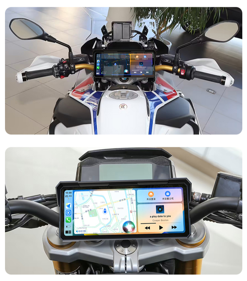 Jiuyin Motorcycle Smart Car Navigation Device Motorcycle Driving Recorder All-In-One Machine