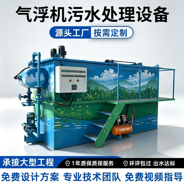 Air flotation machine sewage treatment equipment dissolved air air…