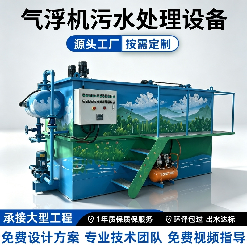 Air flotation machine sewage treatment equipment dissolved air air…