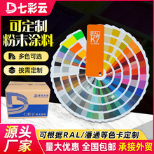 厂家定制高亚平光无光静电粉末涂料塑粉喷涂防锈高光喷涂涂料塑粉