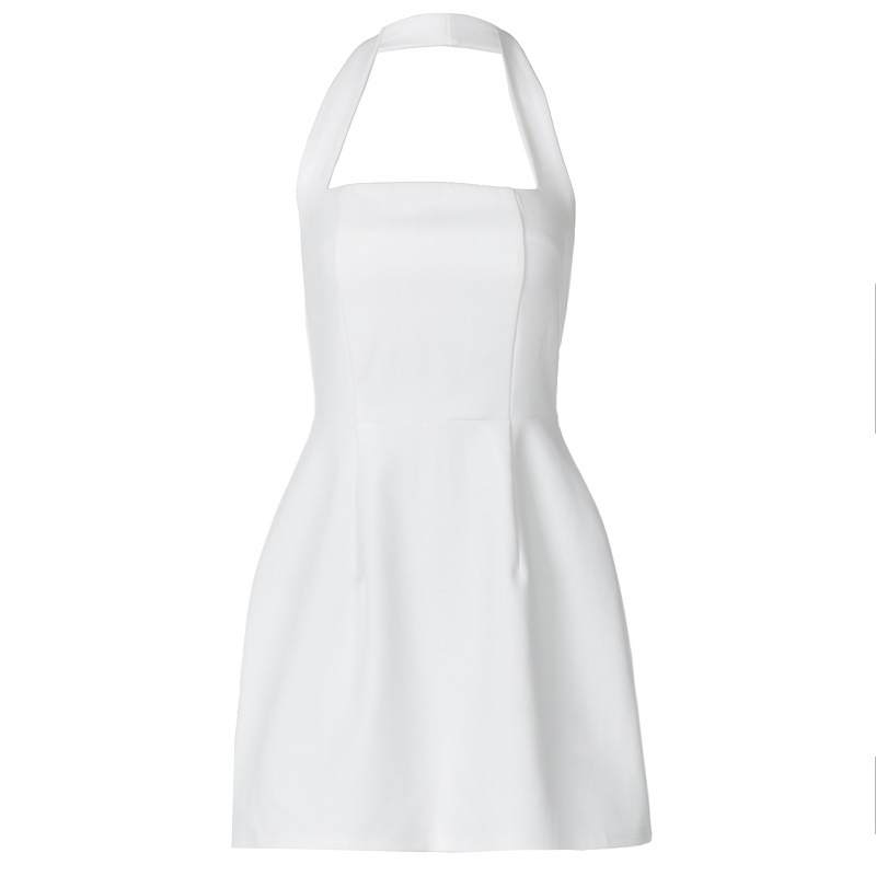 European And American Style Cross-border Women's Clothing 2024 Summer New Fashion Elegant Off-shoulder Strapless Halter_ecoleips.com