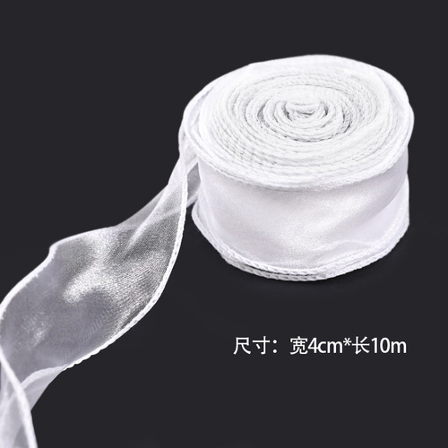 Mother's Day Mermaid Ribbon Cake Box Gift Box Packaging Bow Ribbon Flowers Surround Ribbon Decoration