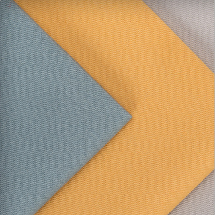 Tejido ligero elástico algodón spandex tela elástica algodón twill uniformes pantalones