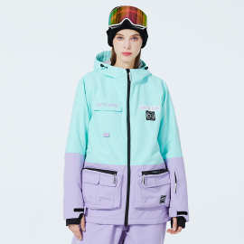滑雪服男女情侣款防风保暖加厚韩版滑雪衣单板双板滑雪服新款