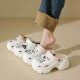 5154-5 Slippers Women's 2024 New Summer Explosions All-match Outer Wear Thick Bottom Soft Bottom Increased Mori Style Flat Slippers