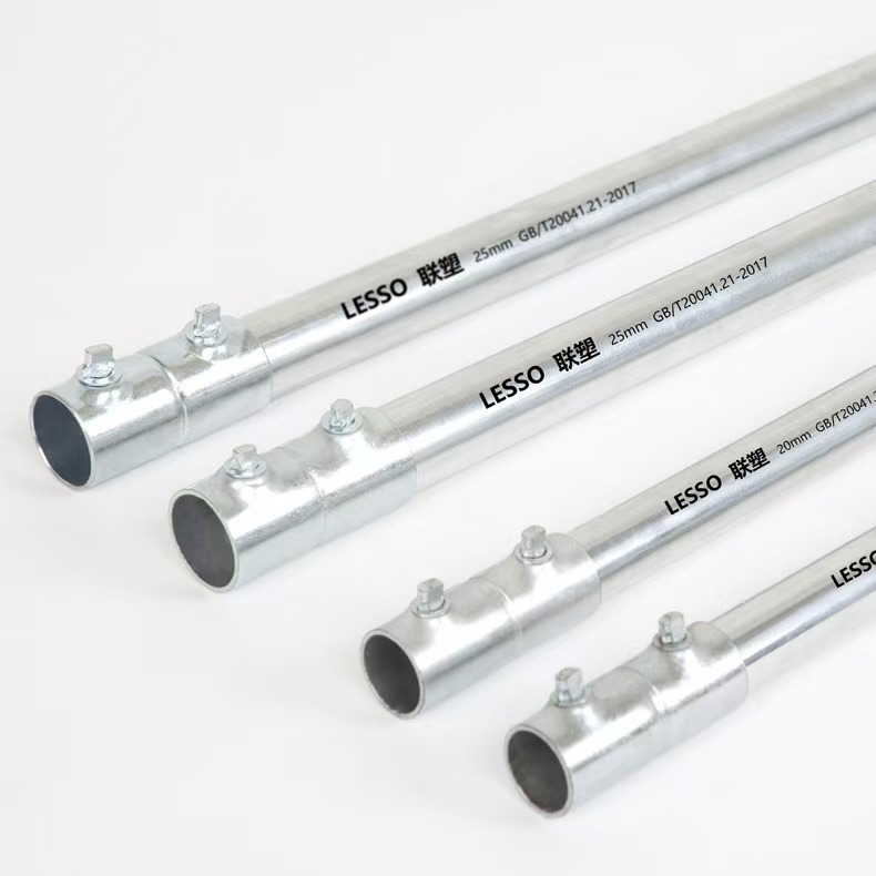 铁线管JDGL热镀锌钢导线管预埋电线套管圆管电管穿线管耐腐蚀