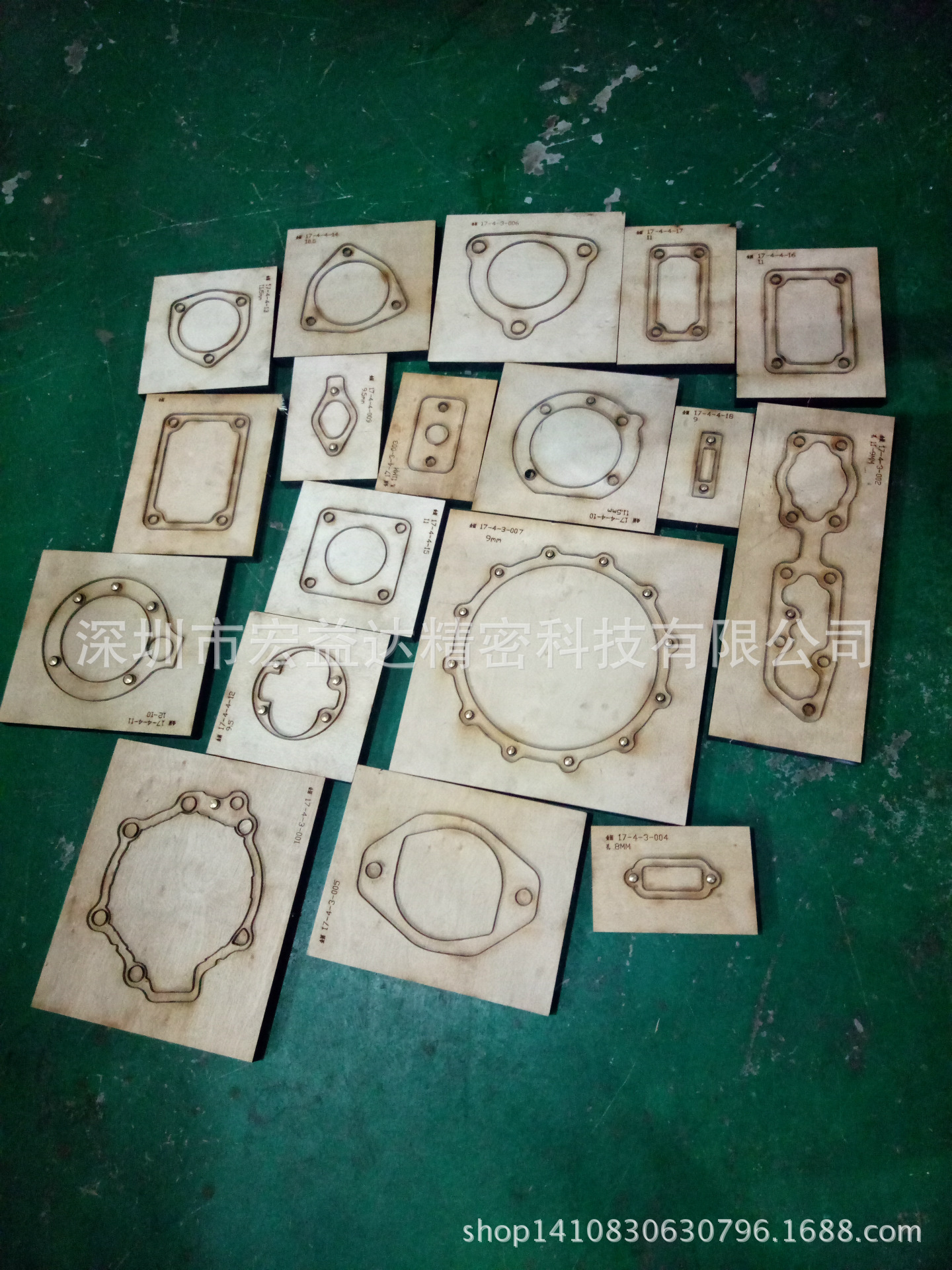 柴油机密封垫激光刀模海绵冲压刀模雕刻模切刀具木板刀模全国包邮