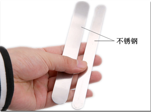 Inner Core of Bracelet, Leather Strap Core, Handmade Vegetable Tanned Leather Ring Shaping Core, 304 Stainless Steel, Open Ring