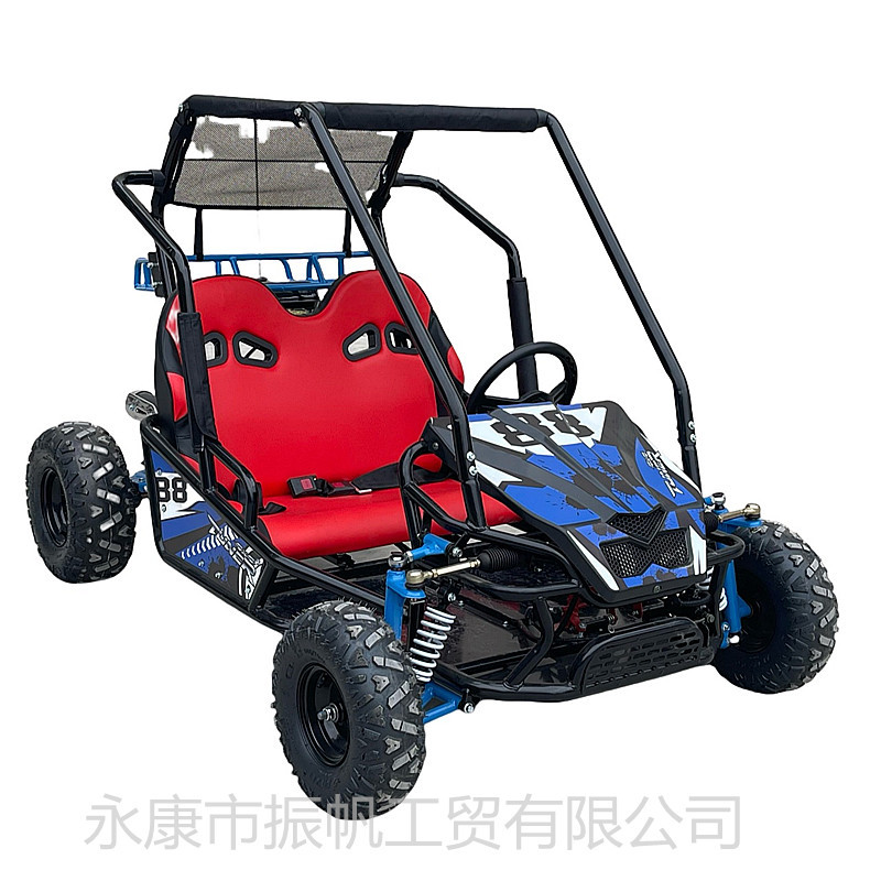 Padres-hijos 125cc gasolina kart adultos cuatro ruedas de playa para niños SUV sitio de alquiler de vehículos especiales