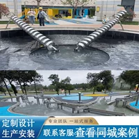 Оборудование для игр с водой из нержавеющей стали Диспенсер для воды Архимеда Детский водяной насос Водяная педаль Водяное колесо Водяные ворота Производитель развлекательного оборудования