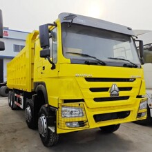 厂家直供出口中国重汽渣土后翻车土方运输二手HOWO371马力自卸车