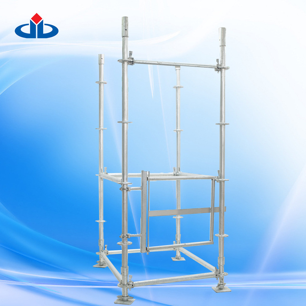 厂家直供 建筑施工雷亚架  盘扣式脚手架  建筑支撑圆盘脚手架