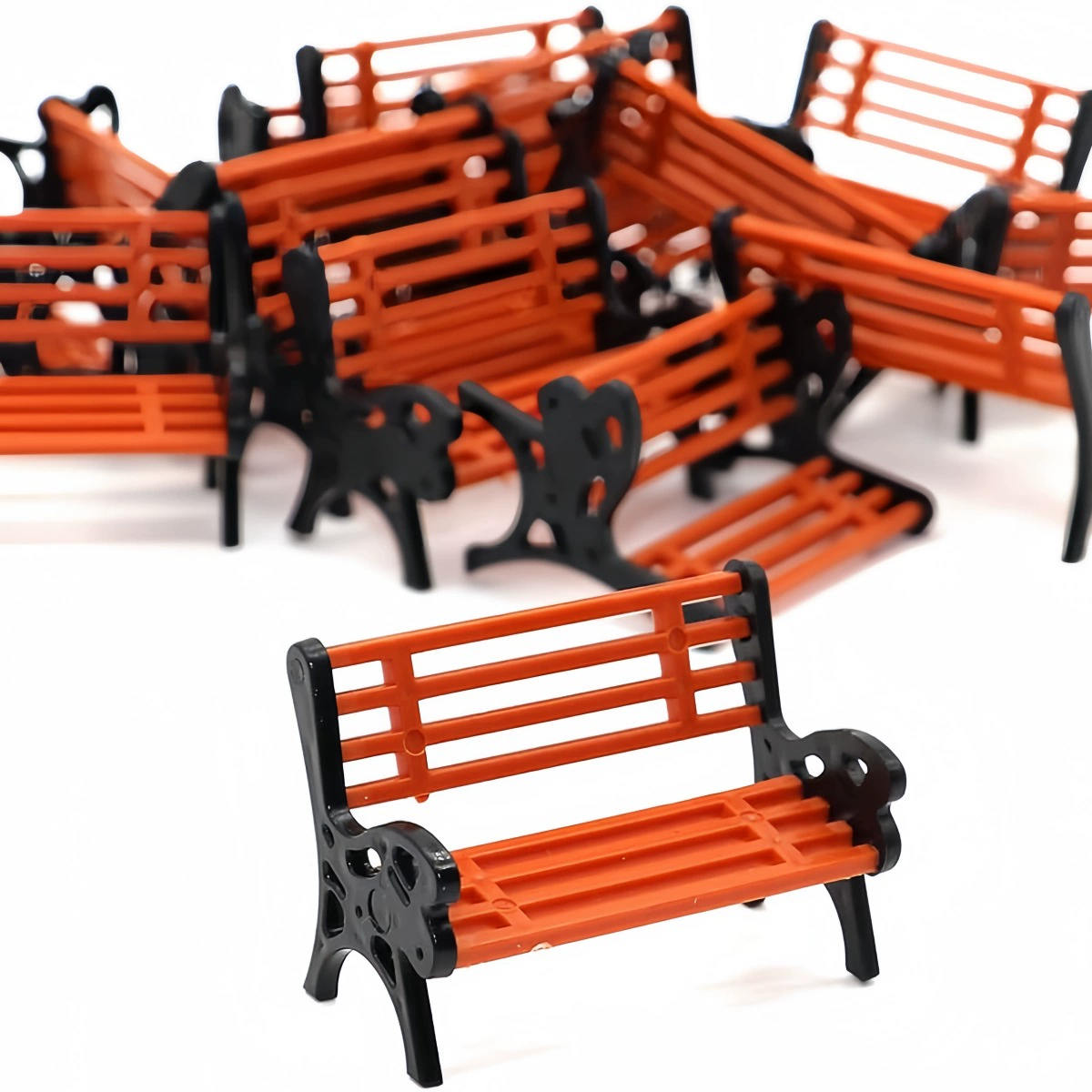 Мх мясистый микро-ландшафтный пластиковый парк табурет шезлонги мини-строительный песочник скамейка модель аксессуар украшения