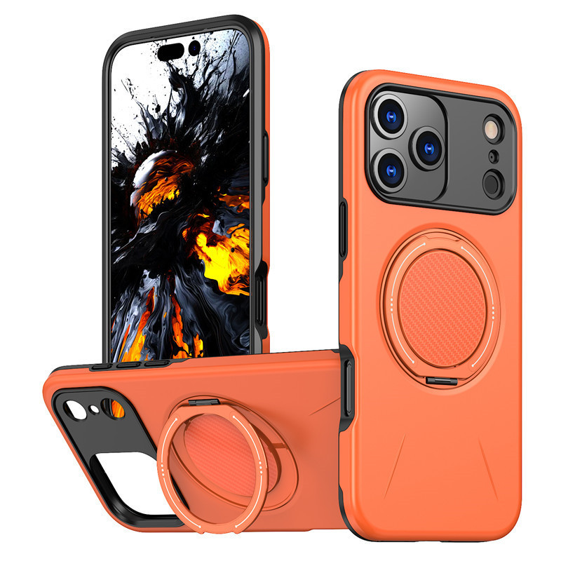 Suitable for Iphone17Pro Max Shell Phone Case Apple 11 Magnetic Car Case 15Pro Bracket Protective Cover Suitable for Iphone17Pro Max Shell Phone Case Apple 11 Magnetic Car Case 15Pro Bracket Protective Cover