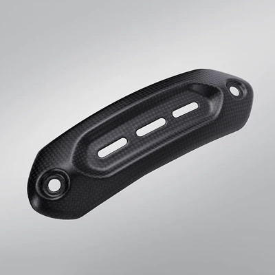 Ducati Ducati Hypermotard Hacker 950 Carbon Fiber Modification Accessories Exhaust Pipe Anti-scald Heat Insulation Cover (Motorcycle exhaust pipe) - yike-950-carbon-fiber-cover