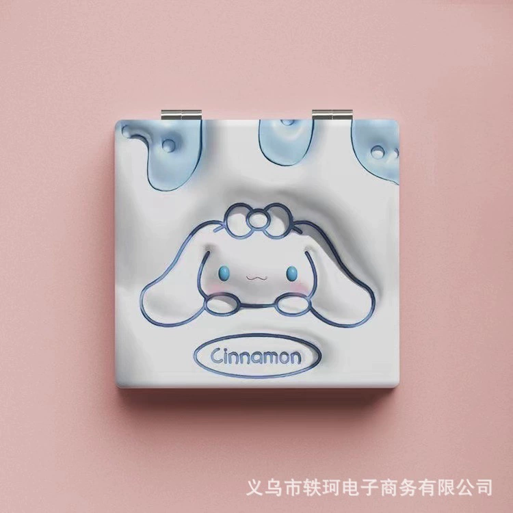 Handheld folding cute mirror for students, new collection