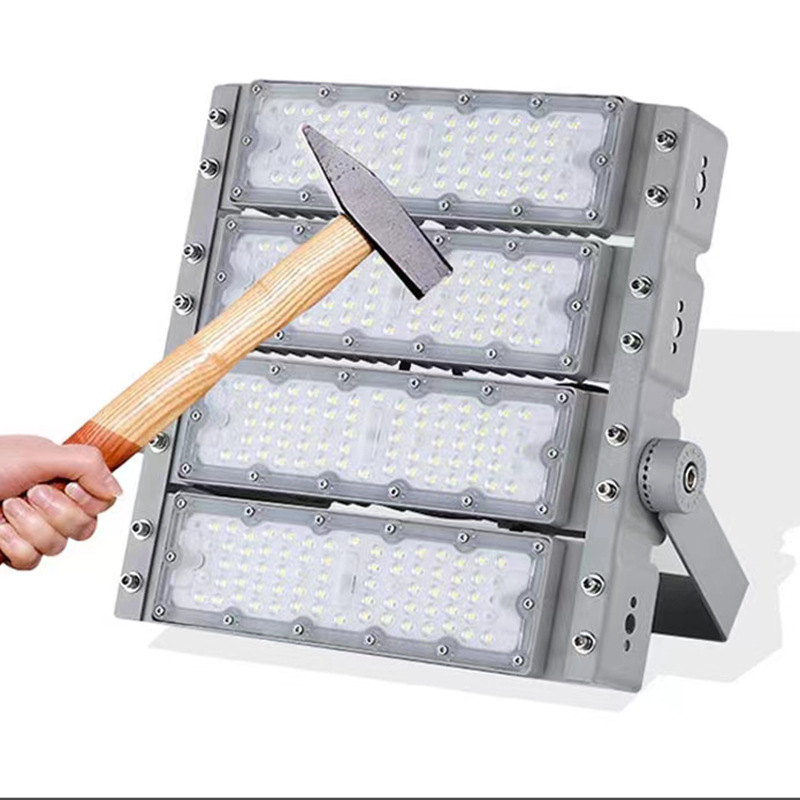 Lámpara de proyección LED 200W lámpara de túnel lámpara de campo de campo de iluminación de alto palo impermeable lámpara de proyección lámpara de proyección