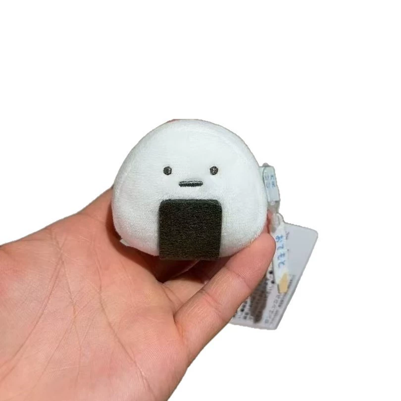 Плюшевая подвеска Japanese onigiri, игрушка-мешочек/брелок, мягкая, 10×8×6 см