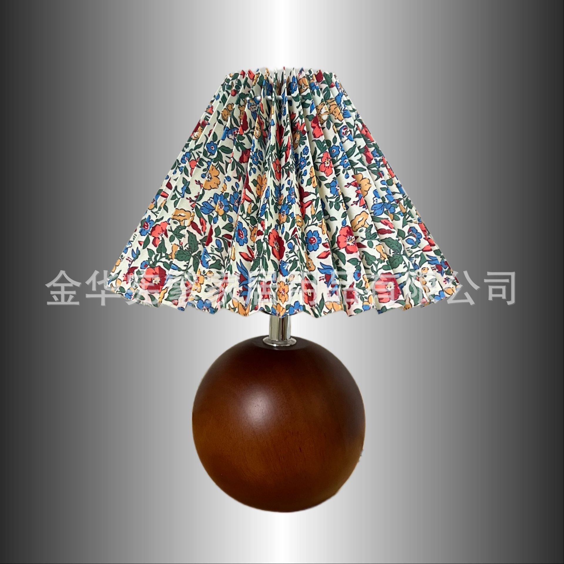 Impresión floral japonesa, tela hecha a mano coreana vintage, pantalla de lámpara plisada, accesorios de lámpara K creativos, E27 pequeños