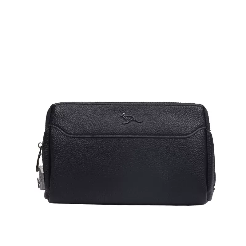 NEW男士pu手拿包休闲商务防盗密码锁手抓包大容量商务拉链手提包