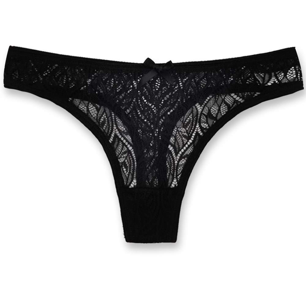 Women's Thong Lace Hollow Panties