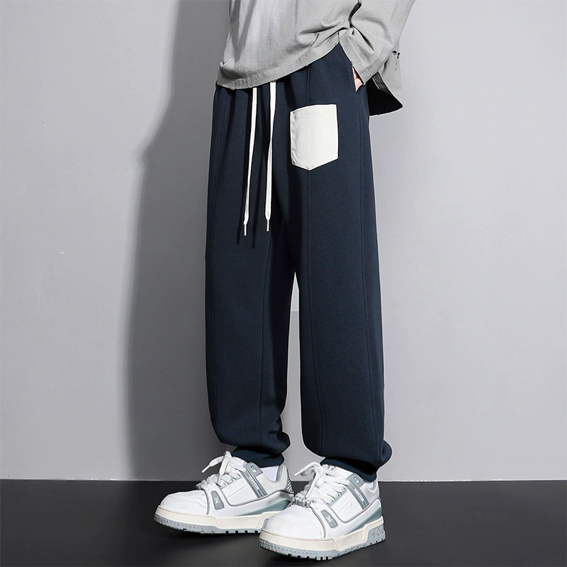 Autumn base trousers for leisure, plus size