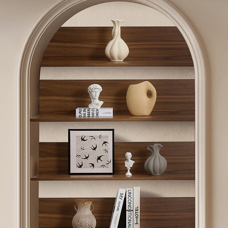 Medieval Style Ornaments, Niche Art Tv Cabinet, Ceramic Vase, French Wabi-Sabi Style Living Room Soft Decorations