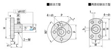 导向轴支座支架型带键槽型STHRBNG STHRNG STHCBNGSTHCNG光轴支.